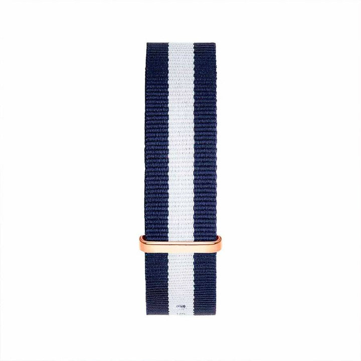 Correa de Tela Azul Glass | 18mm - JHERR JEWELRY
