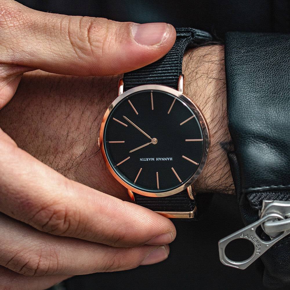 Reloj Hannah Martin Maras Canvas - JHERR JEWELRY