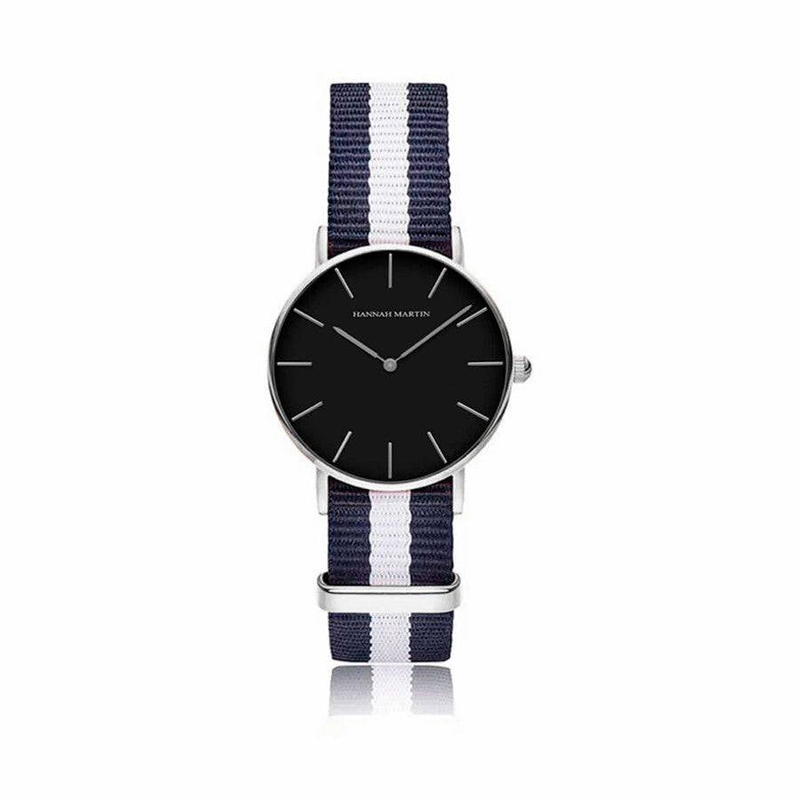 Reloj Hannah Martin Cornwall Silver - JHERR JEWELRY