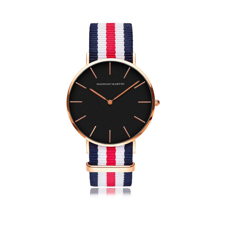Reloj Hannah Martin Cambridge Black - JHERR JEWELRY