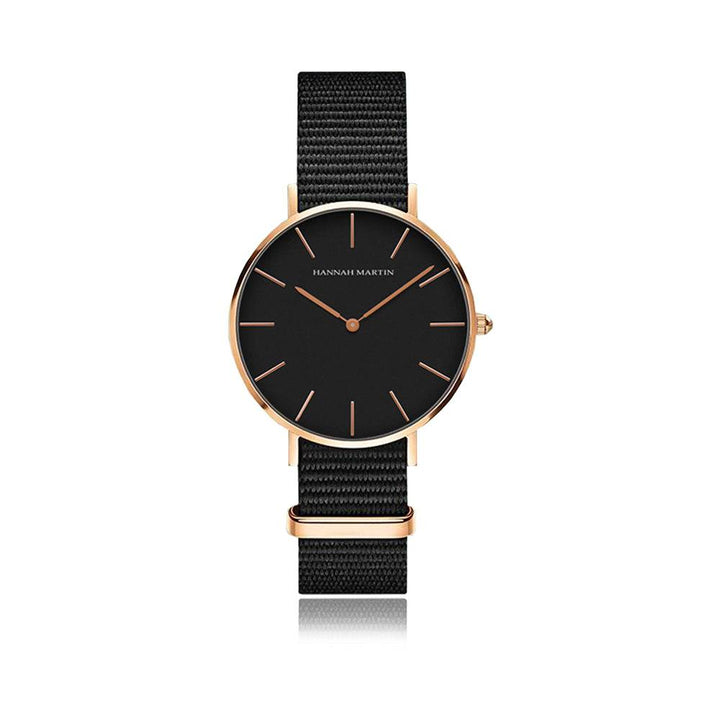 Relojes de Pareja Hannah Martin Blacktop - JHERR JEWELRY