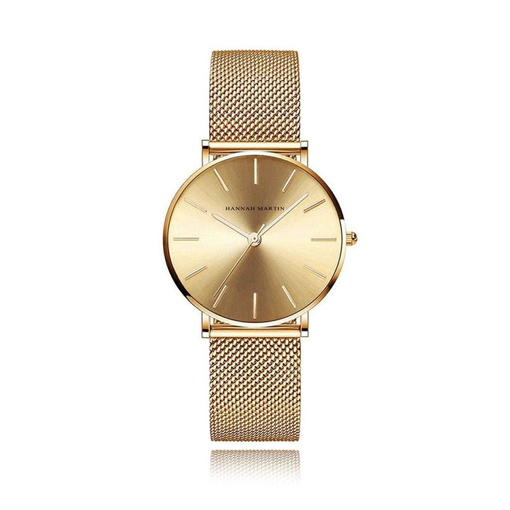 Relojes de Pareja Hannah Martin Dorado Gala - JHERR JEWELRY