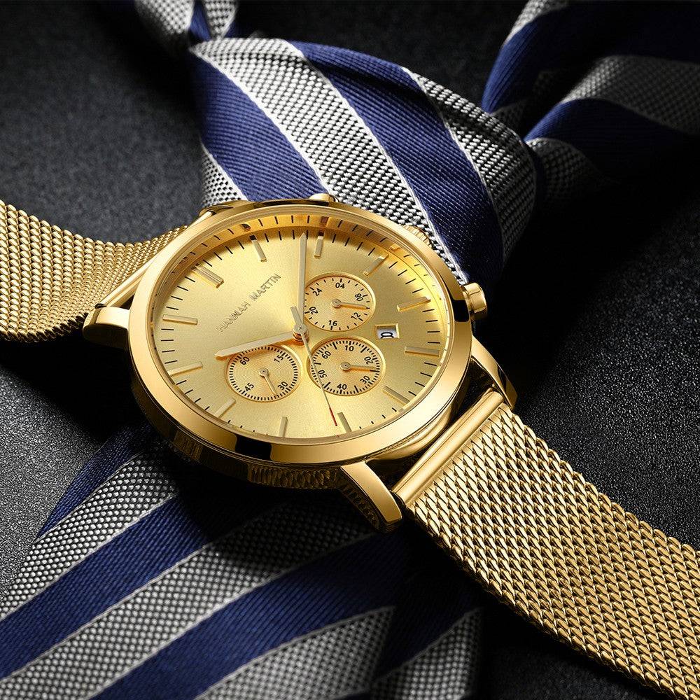 Reloj Hannah Martin Dorado Legacy - JHERR JEWELRY