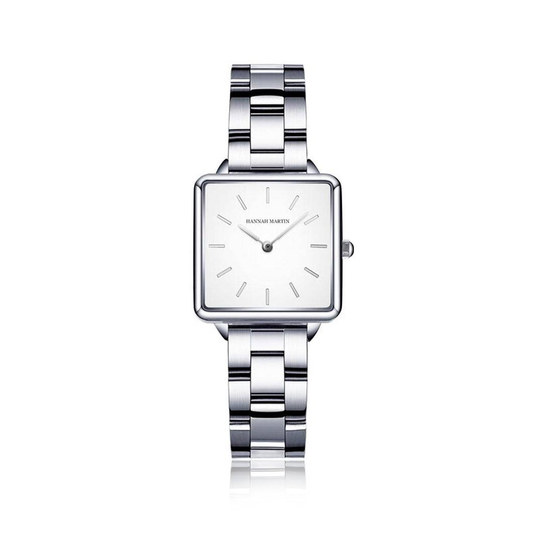 Reloj Hannah Martin Malibu Silver - JHERR JEWELRY