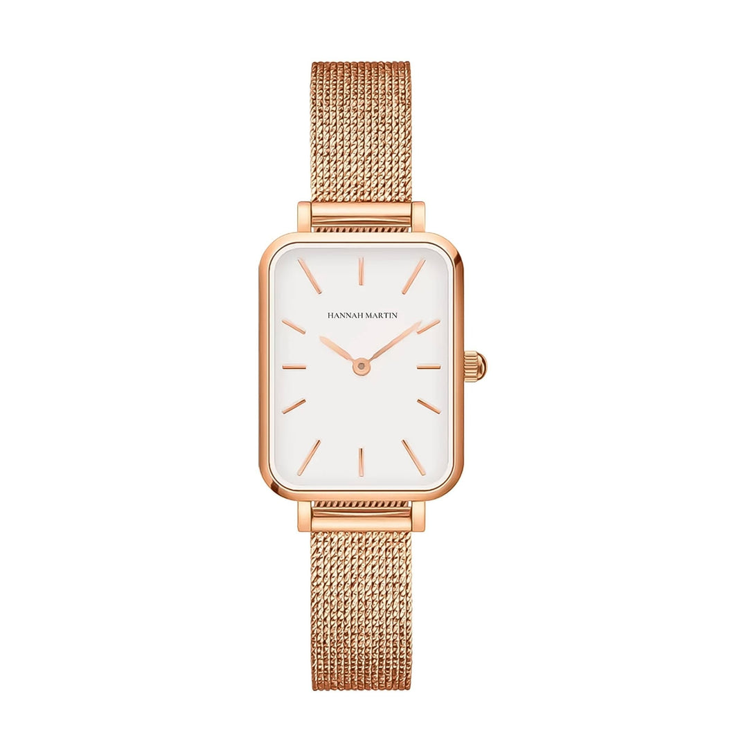 Reloj Hannah Martin Rose Gold Sea - JHERR JEWELRY