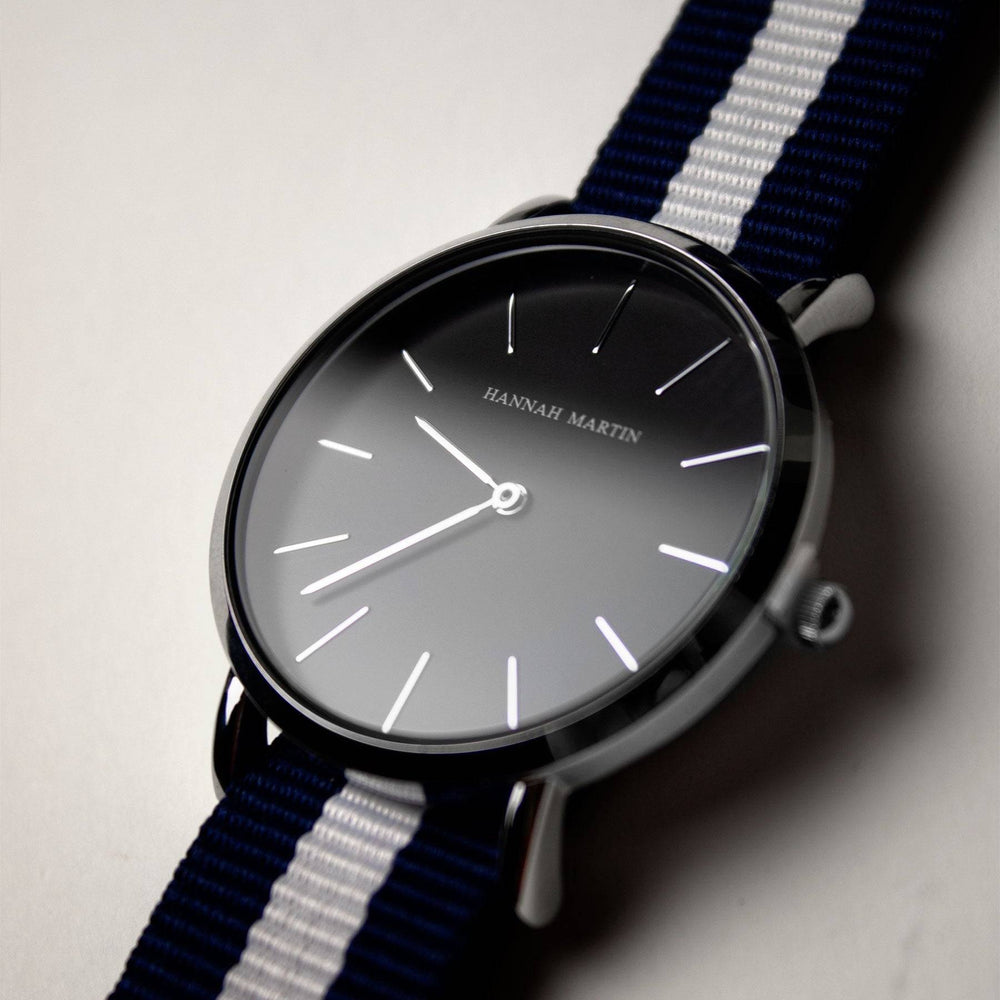 Reloj Hannah Martin Cornwall Silver - JHERR JEWELRY