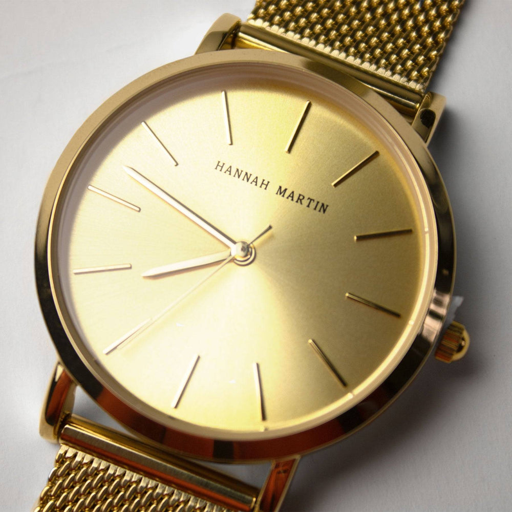 Reloj Hannah Martin Iconic Gold - JHERR JEWELRY