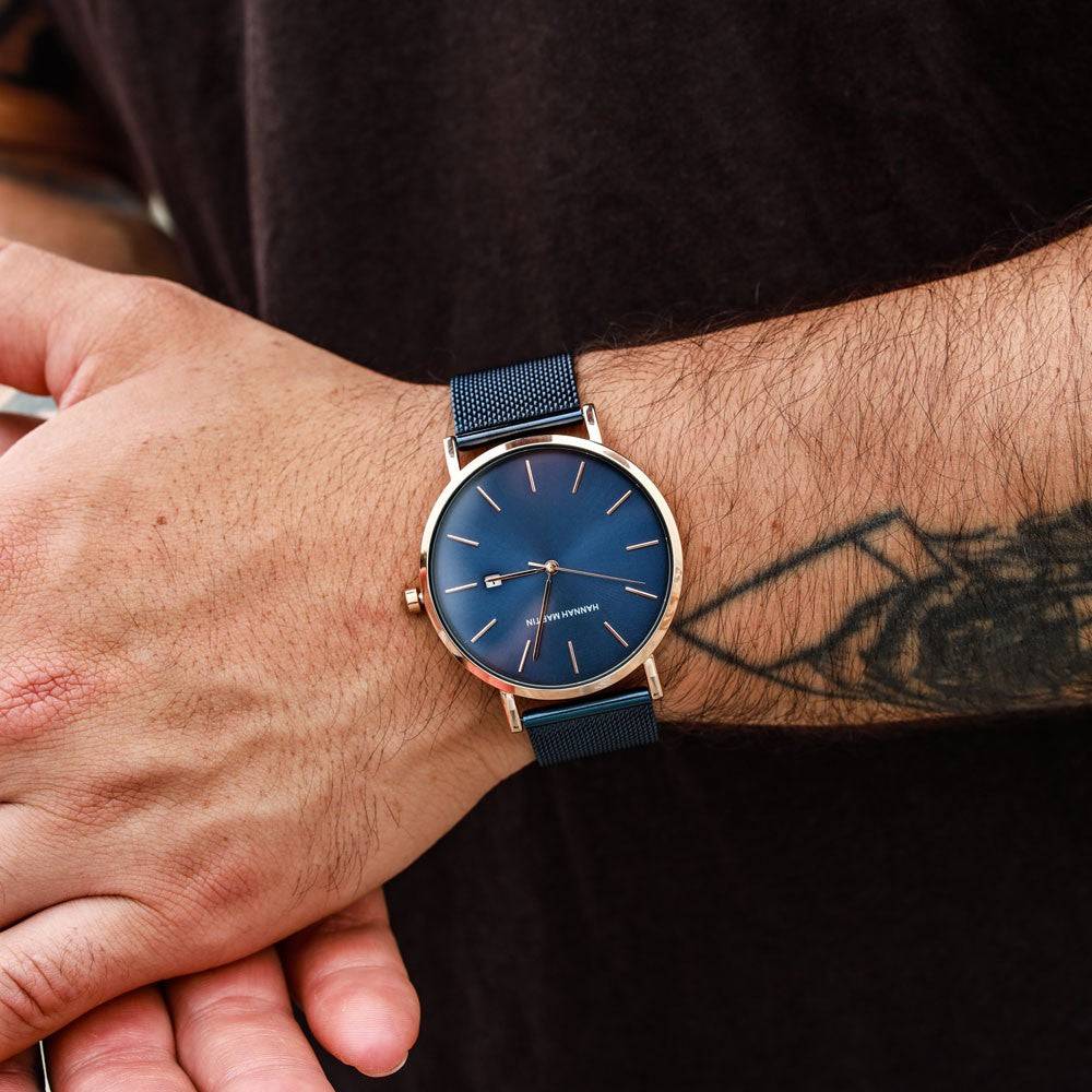 Reloj Hannah Martin Champagne - JHERR JEWELRY