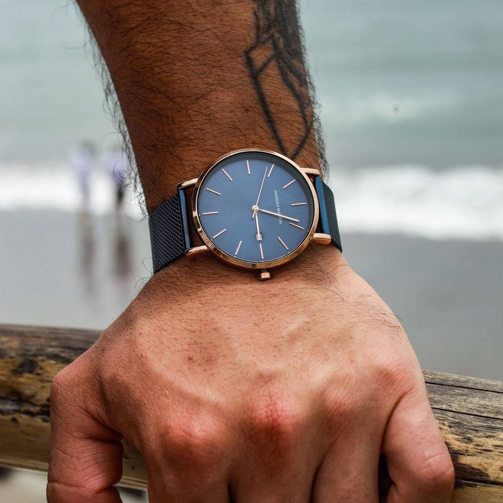 Reloj Hannah Martin Champagne - JHERR JEWELRY