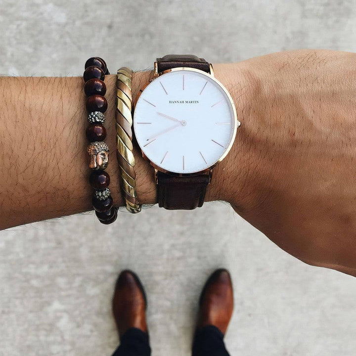 Reloj CB01 Cuero Bristol elegante para hombre en Perú