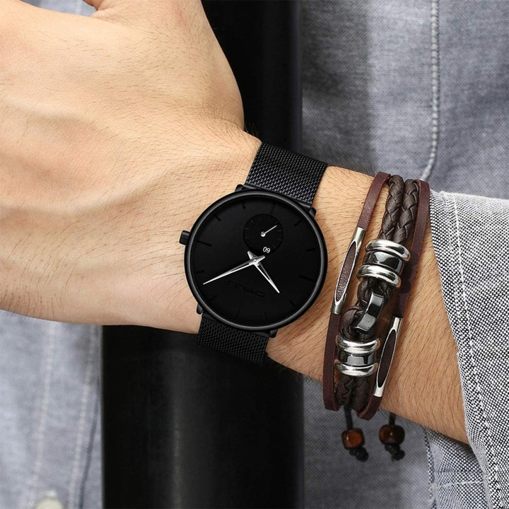 Reloj CRRJU 2150 Cuarzo Dial Blanco elegante en Perú