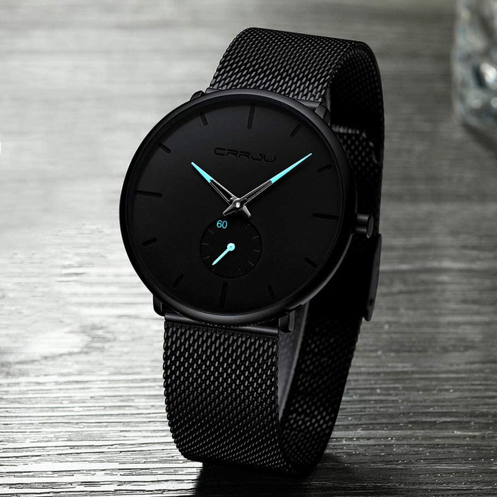 Reloj CRRJU Chrono LightBlue elegante en Perú