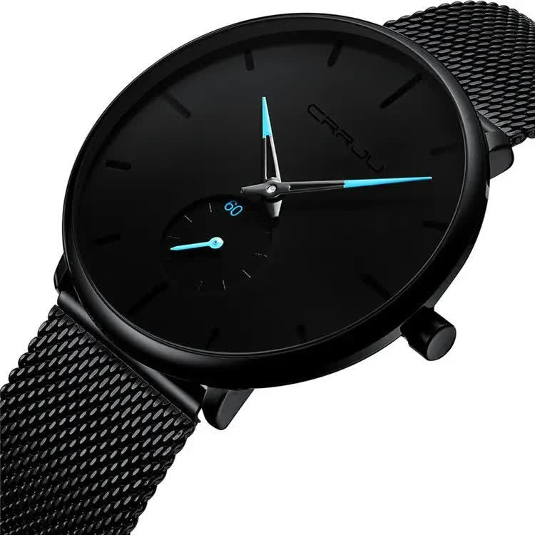 Reloj CRRJU Chrono LightBlue elegante en Perú