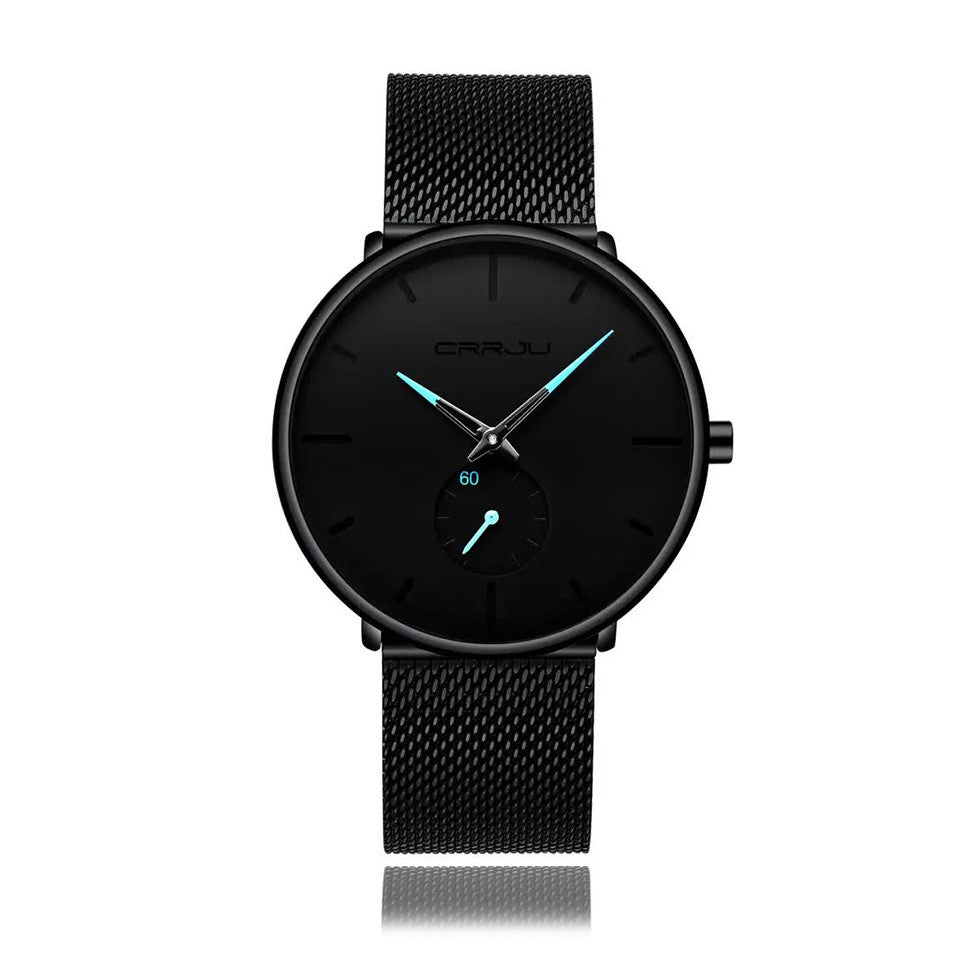 Reloj CRRJU Chrono LightBlue elegante en Perú