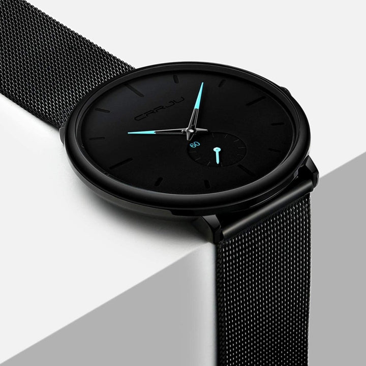 Reloj CRRJU Chrono LightBlue elegante en Perú