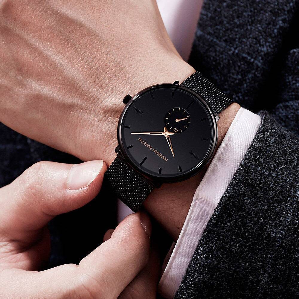 Reloj Hannah Martin Evergold elegante para hombre en Perú