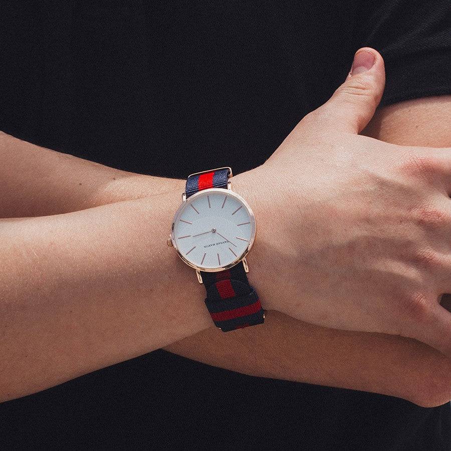 Reloj Hannah Martin Evergreen elegante para hombre en Perú