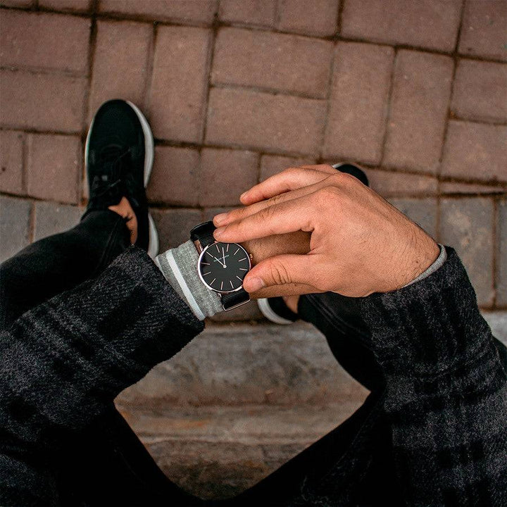 Reloj Hannah Martin Maras Canvas elegante para hombre en Perú