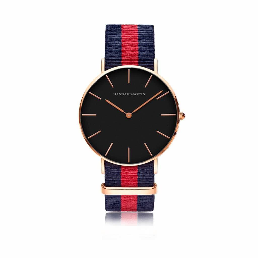 Reloj Hannah Martin Oxford Black elegante para hombre en Perú