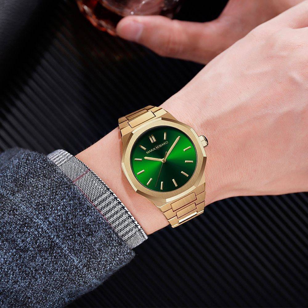 Reloj MakaMbako Titanium elegante para hombre en Perú