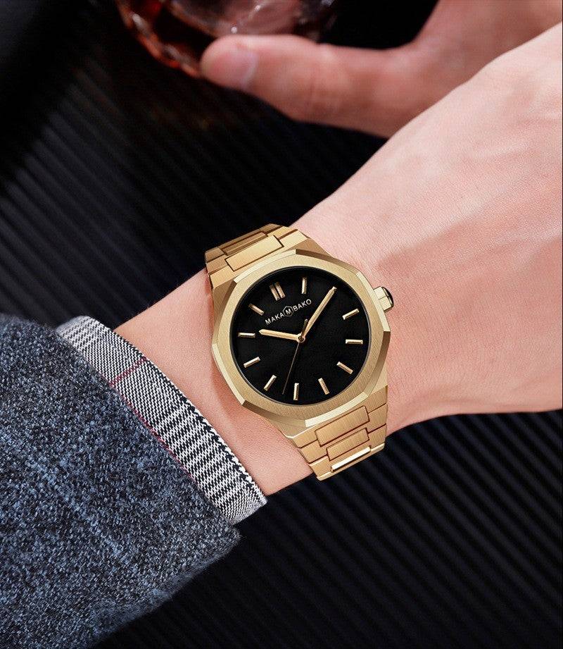 Reloj MakaMbako Titanium elegante para hombre en Perú